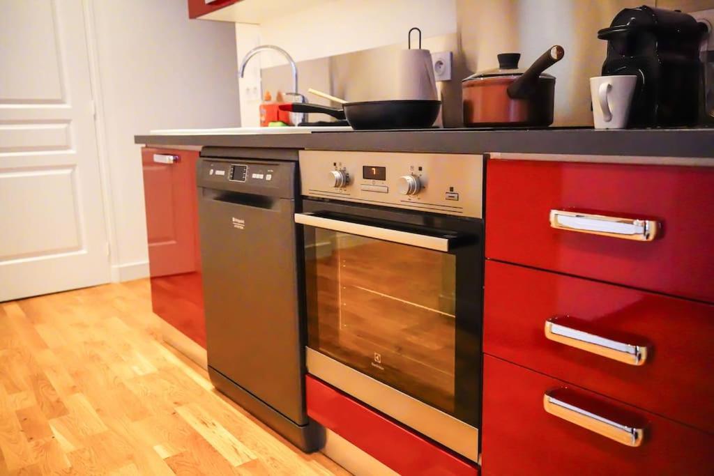 شقة Le Rive Hugo • Elegance & Art De Vivre Châteauroux المظهر الخارجي الصورة